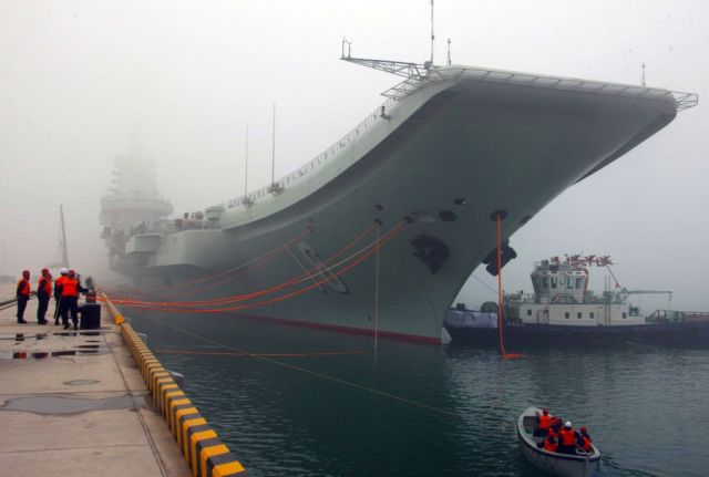 First aircraft transporter to carry out scheduled procedure in Western Pacific