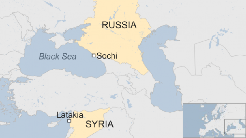 “All 92 die” as Russian military plane comes down in Black Sea