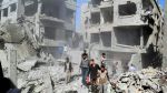 Series of Bombardment kills 22 in Damascus Syria