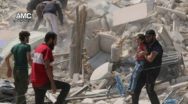 Air strikes kills 25 in north Syria: Monitor