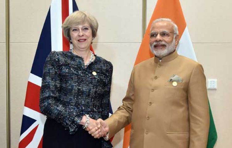 Highlights of 'Theresa May' visit to India !