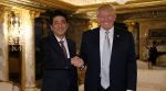 Its a meet up for Japan's PM Shinzo Abe and Donald Trump