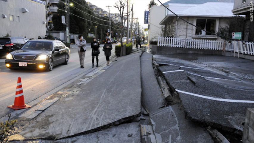 Japan again hit by 6.1 magnitude Earthquake