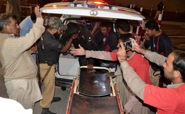 At least 59 killed and 117 wounded in a terror attack at Quetta