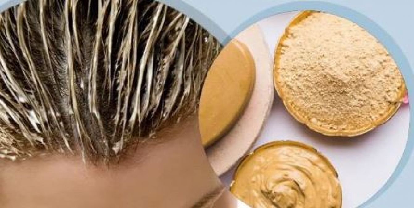 Apply Multani clay packs to the hair in the summer, get rid of hair fall and dandruffs