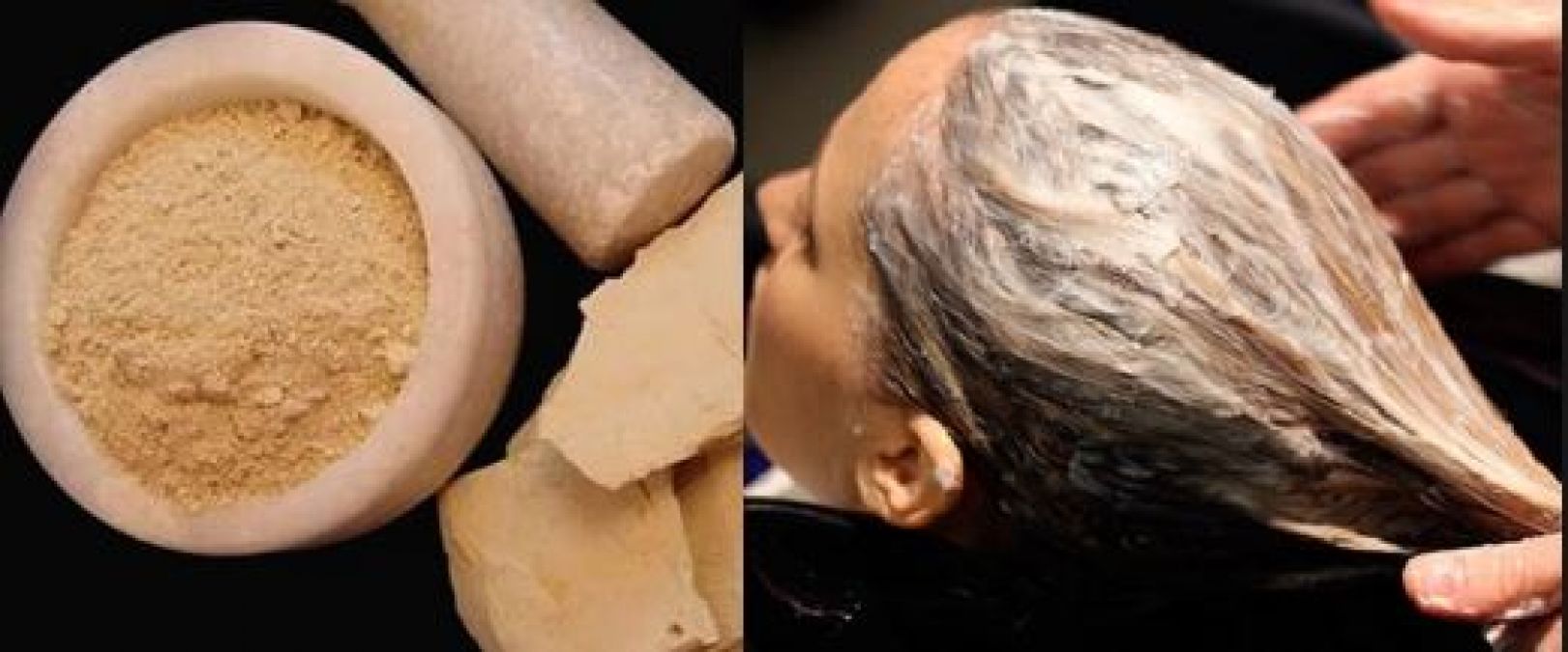 Apply Multani clay packs to the hair in the summer, get rid of hair fall and dandruffs