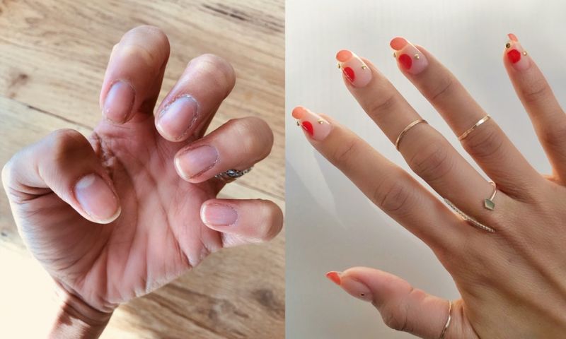 नाखून पर लगे हेयर कलर या मेहंदी के दाग हटाने में काम आएंगे ये टिप्स - these  tips will be useful in removing hair color or henna stains on the nails -mobile