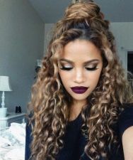 Curly haired girls are special for these hairstyles