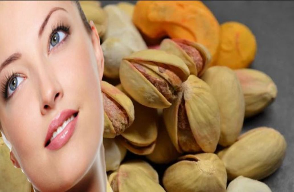 Apart from many health benefits, Pistachio is also beneficial for beauty