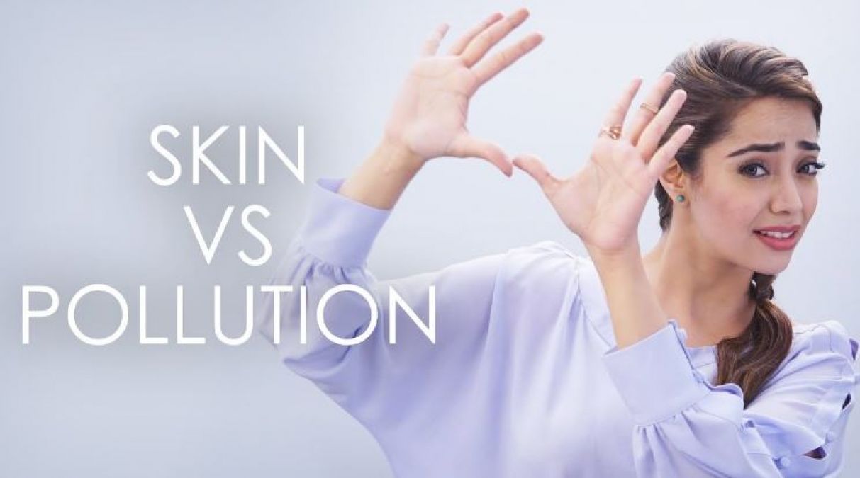 Avoid harmful effects of pollution on skin