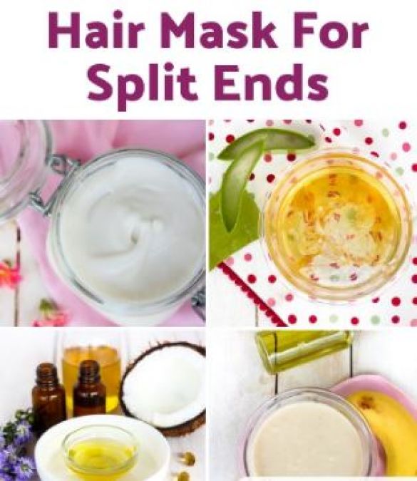 Get relief from split ends from these hair masks!