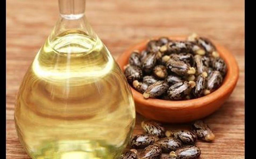 If you need dense eyelashes, then apply castor oil like this