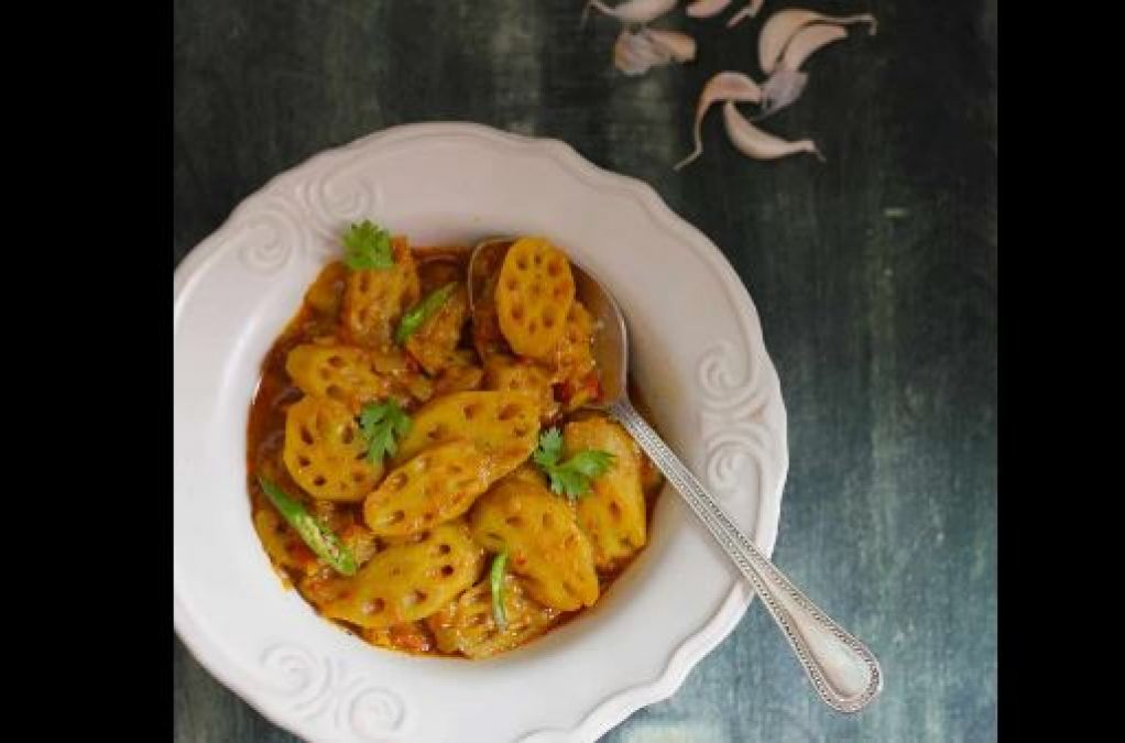 Everyone in the house will like kamalgatte vegetable, know how to make it