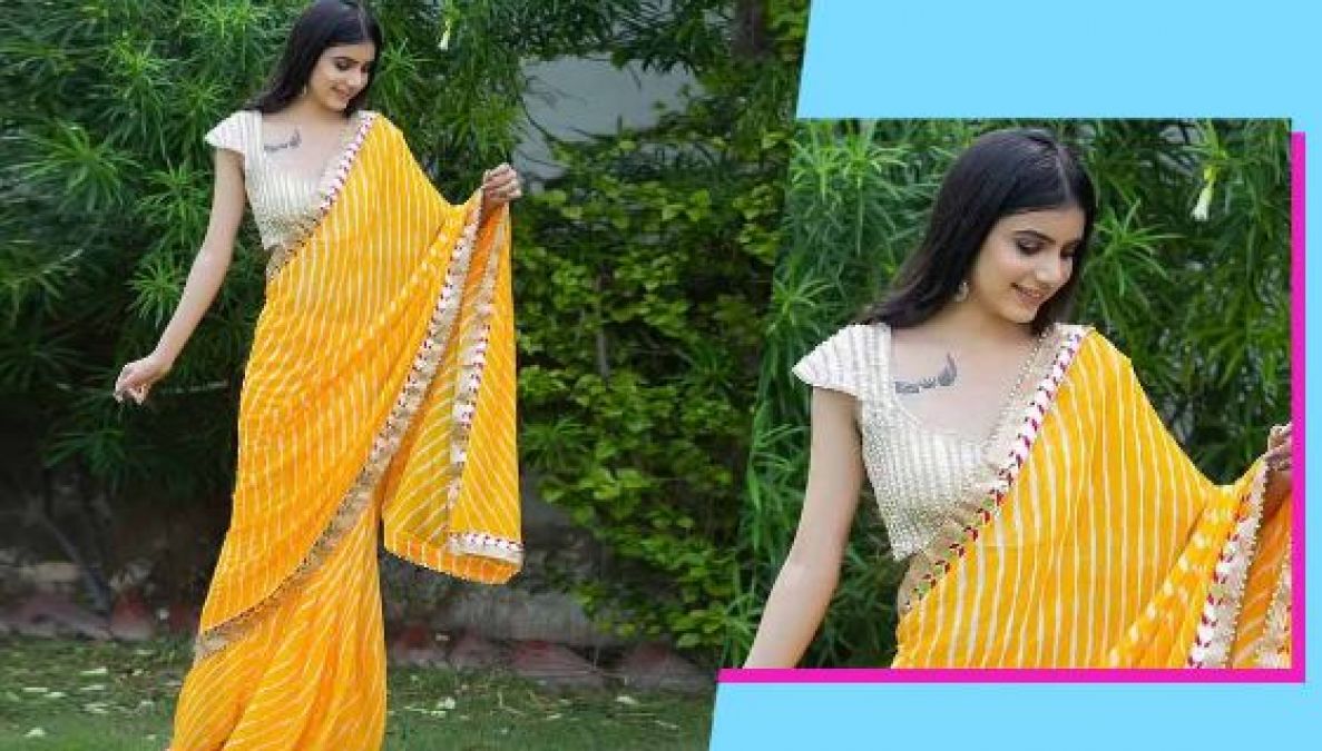The most different and beautiful to look at the puja is to wear these sarees.
