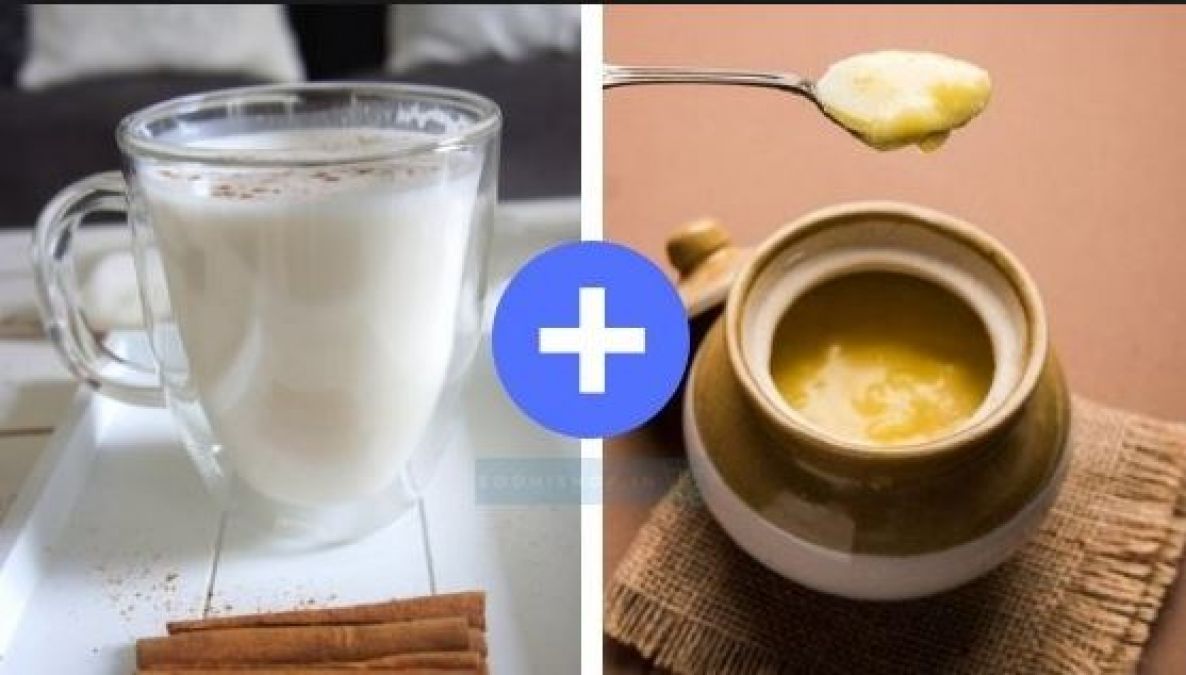 Consume Milk by adding desi ghee into it at night, there will be many benefits.