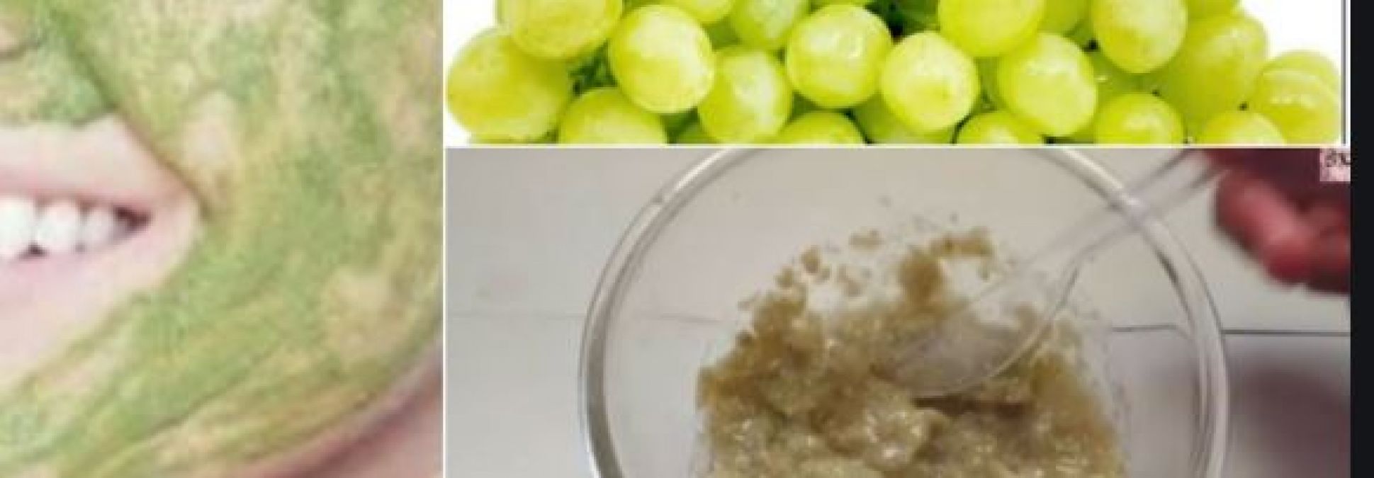 Want glowing skin, apply this grape face pack