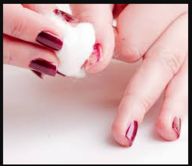 Follow these easy tips to remove nail paints