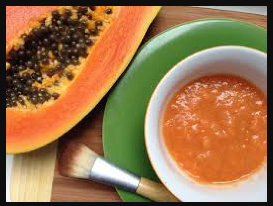 Papaya mask removes acne, know how to use