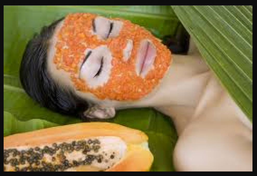 Papaya mask removes acne, know how to use