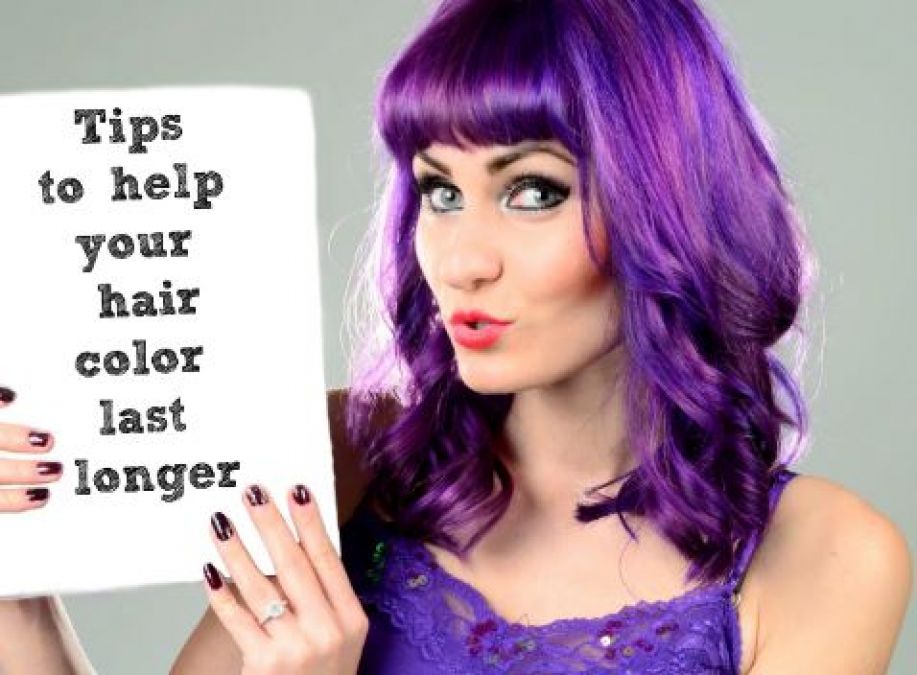 Hair colour will last for a long time with these amazing tips