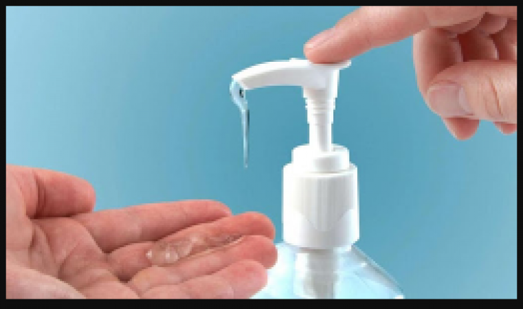 Follow these tips to properly wash your hand with sanitizer