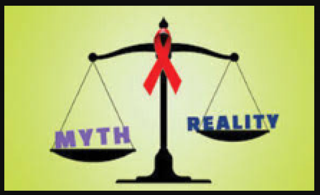 Here's are myths related to AIDS