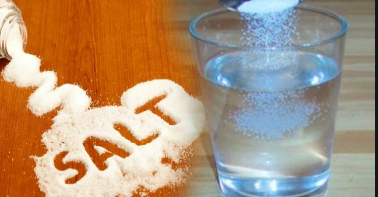 Drinking salt in water will have 3 best benefits
