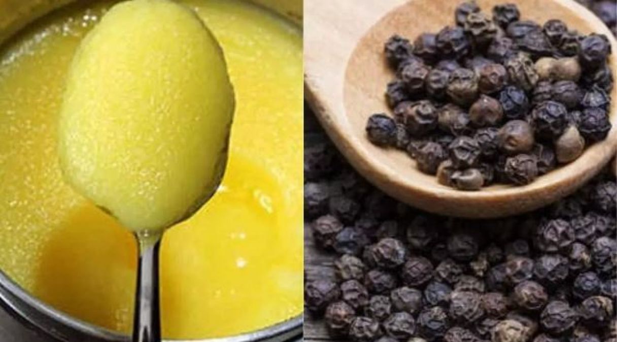 Consume ghee with black pepper every day, there will be surprising benefits
