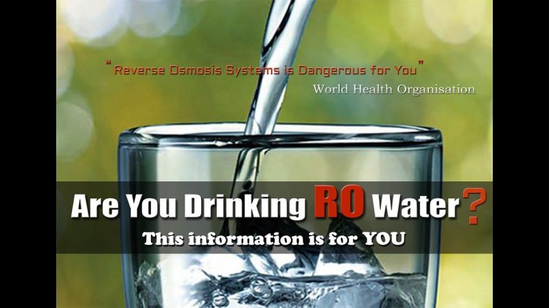 क्या आप भी लगातार पी रहे हैं RO का पानी, जानिए इससे होने वाली बीमारी के बारे में
