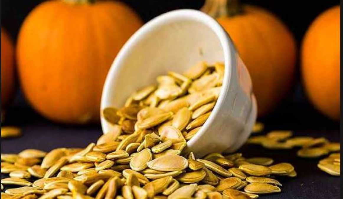 Pumpkin seeds are beneficial for everything from hair to eyes