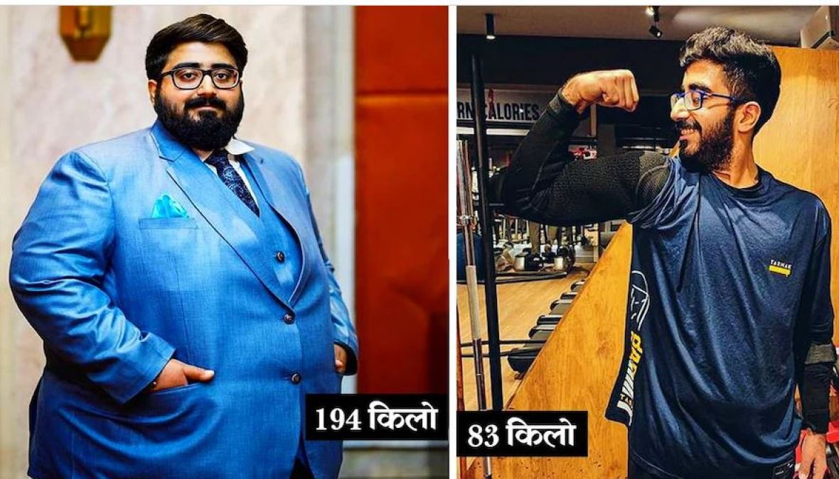 194 kg doctor reduced 110 kg weight with just one thing without diet