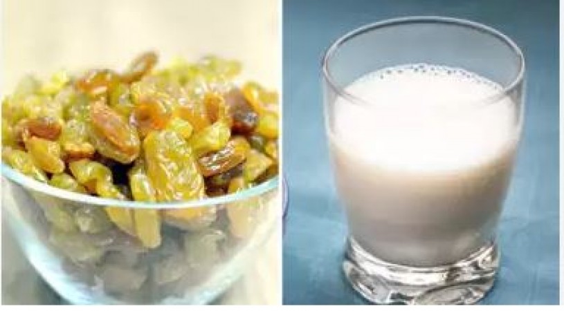 Benefits of Consuming Milk and Raisins