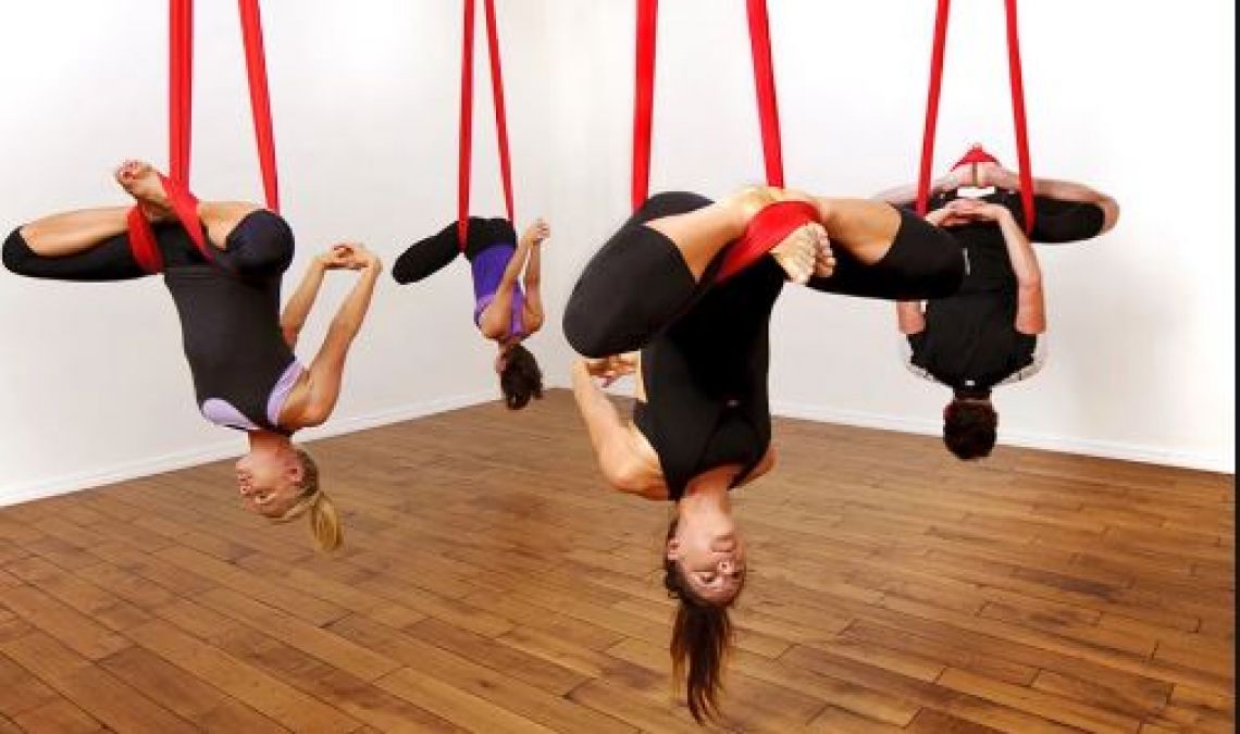 Take advice from experts before doing anti Gravity yoga, know its benefits