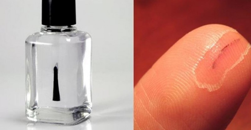 How Transparent Nail Polish Can Help Stick Stones and Repair Torn Clothes