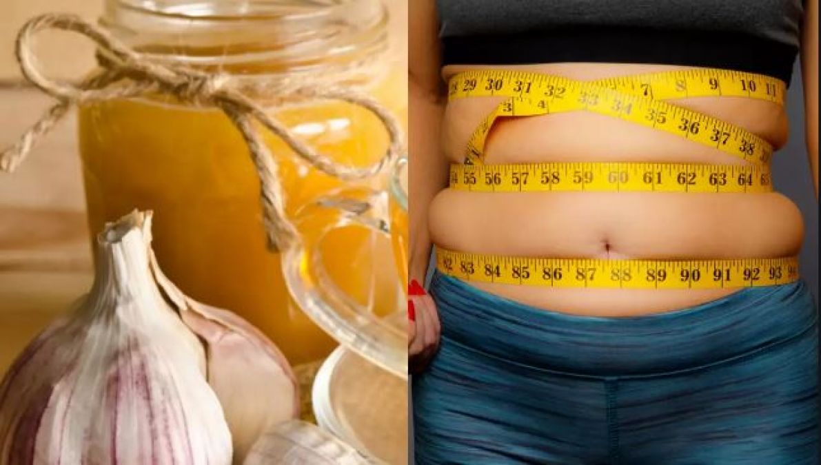 Garlic water will help to reduce belly fat in 1 month