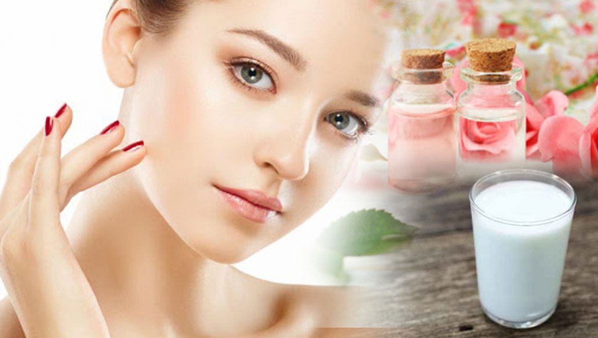Buttermilk and roses can give you flawless skin!