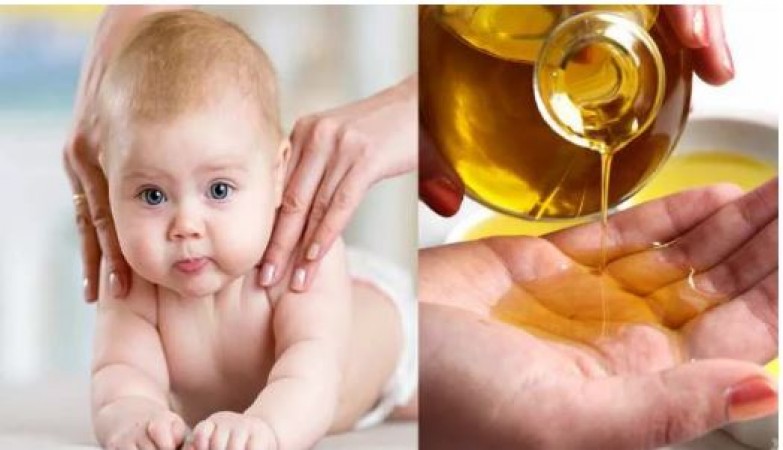 Massage the baby with this oil in summer, skin and hair will have the best benefits