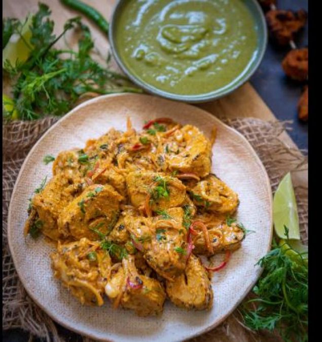Can't eat non-veg in fasting, then make such delicious veg chicken