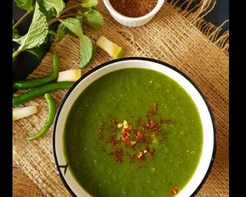 Carrie and mint chutney will get rid of the problem of heatstroke in summer, prepare like this