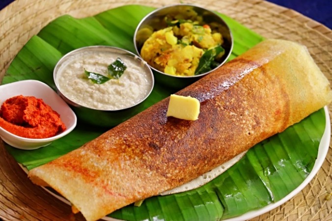South Indian Dosa made in 10 minutes with this easy recipe