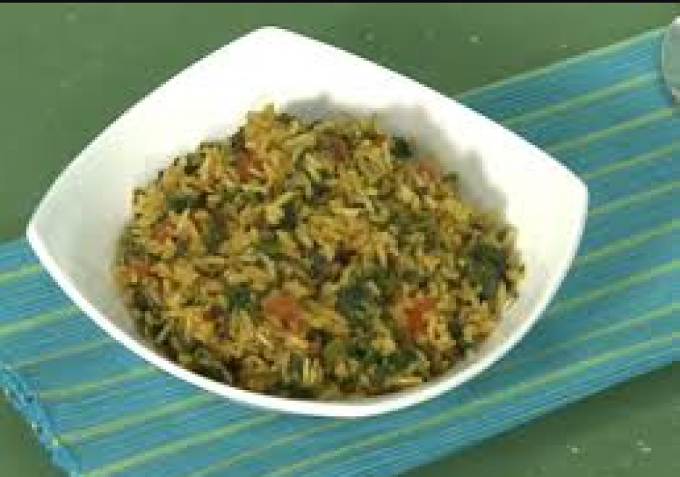 This rice recipe with tomato and fenugreek can change for taste