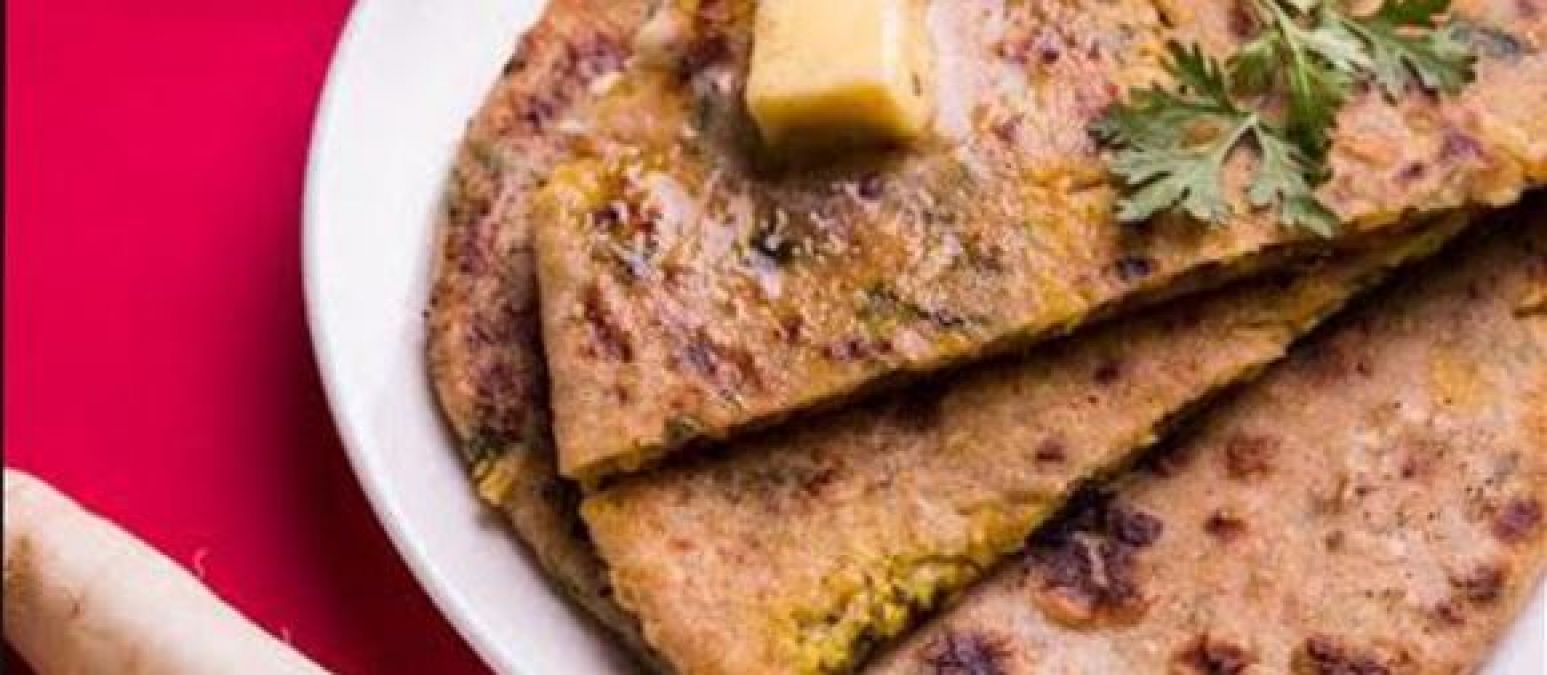 Radish paratha recipe