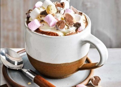 Make new years eve spectacular with this hot chocolate