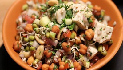 Make high protein salads like this to make the body the best