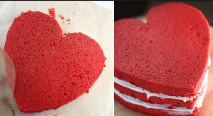 इस वेलेंटाइन डे को रोमांटिक बनाने के लिए अपने ख़ास को बनाकर खिलाए यह रेड केक