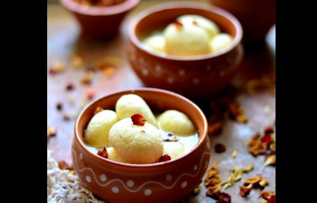 Make spongy rasgullas on first day of New Year, very easy method