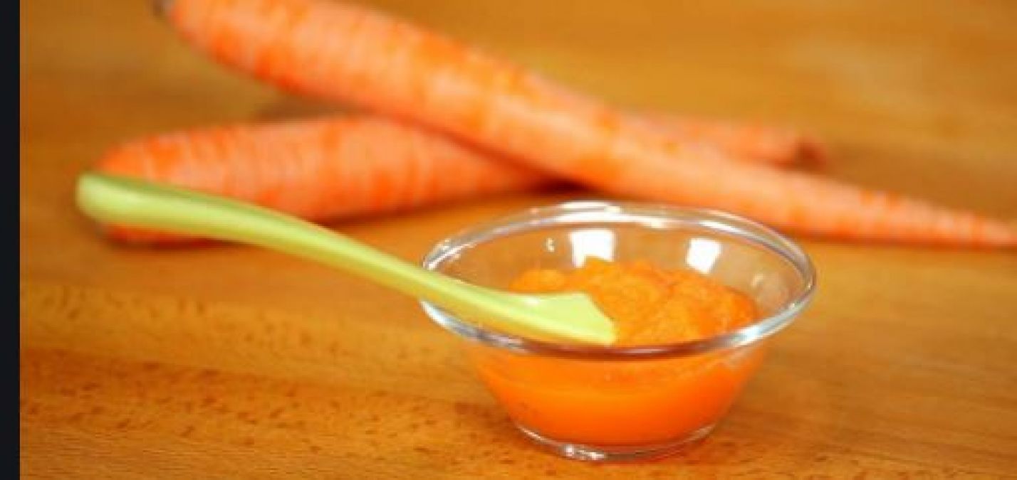 शिशु के लिए बनाए गाजर की प्यूरी, बहुत आसान है विधि