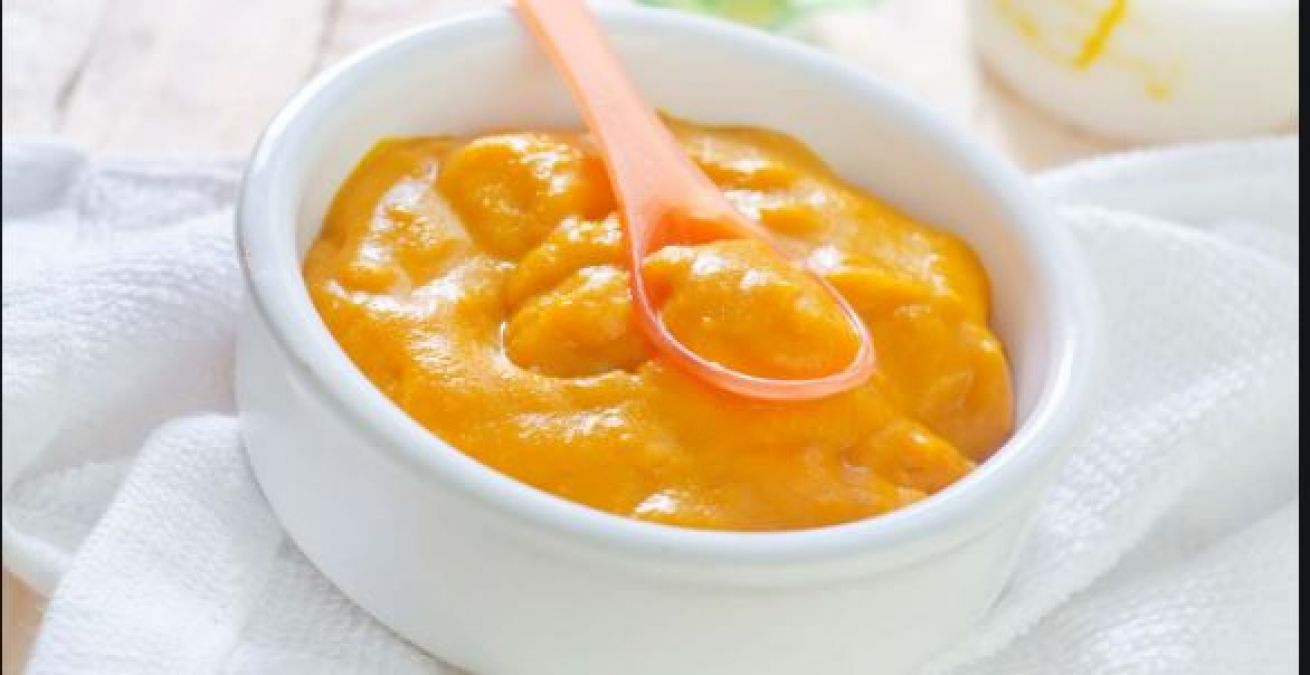 Make carrot puree for baby, very easy method