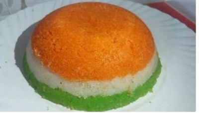 On 26th January, make everyone at home and feed them semolina tricolour halwa