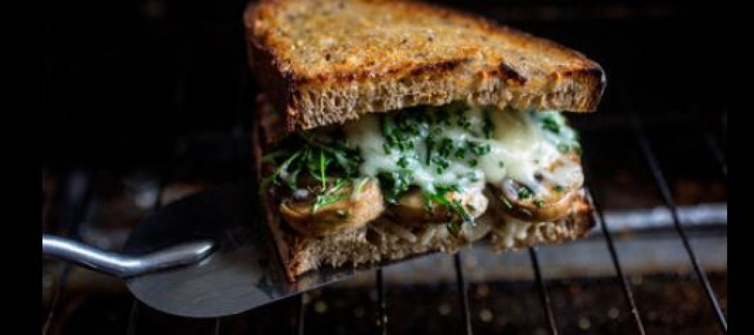 If you like to eat sandwiches, then definitely make mushroom sandwich once